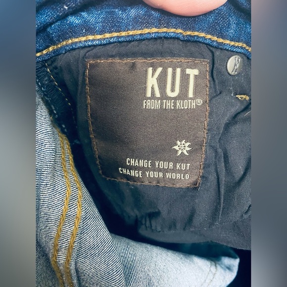 EUC Kut from the Kloth high rise toothpick skinny jeans size 4 - Picture 4 of 9